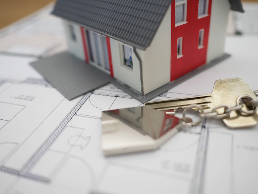 house with keys