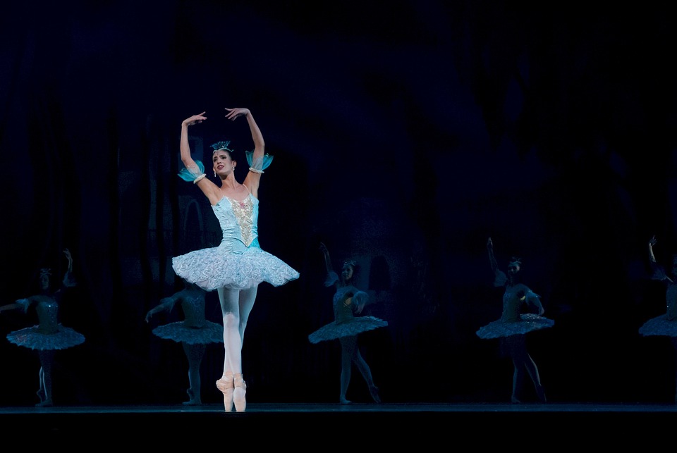 A ballet performance, one of the San Francisco holiday events.
