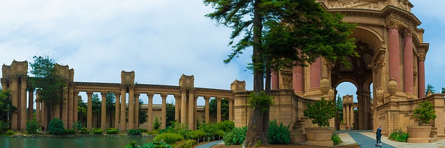 a photo of the ruins in the marina neighborhood